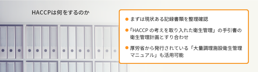 HACCPは何をするのか