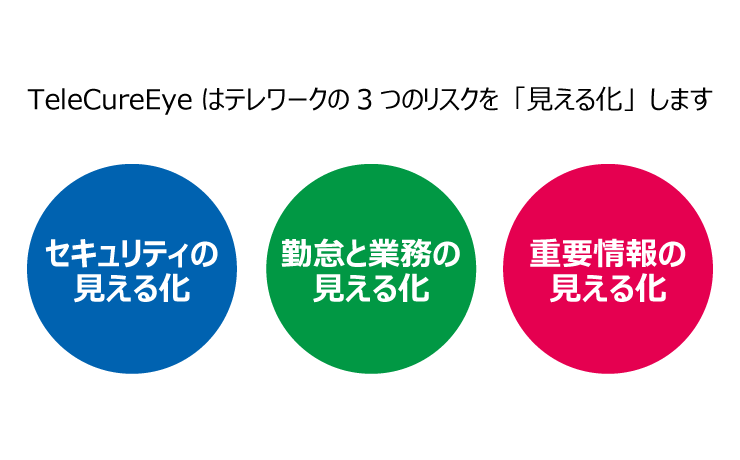 新商品:テレワークリスクの見える化